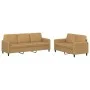 Zweiteiliges Samtsofa-Set in Braun. von , Sofas - Ref: Foro24-3202021, Preis: 503,11 €, Rabatt: %