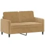 Zweiteiliges Samtsofa-Set in Braun. von , Sofas - Ref: Foro24-3202021, Preis: 503,11 €, Rabatt: %
