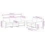 Zweiteiliges Samtsofa-Set in Braun. von , Sofas - Ref: Foro24-3202021, Preis: 512,22 €, Rabatt: %