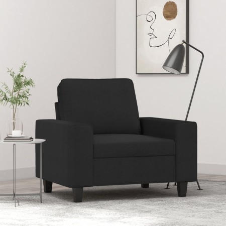 Sillón de tela negro 60 cm by , Sofas - Ref: Foro24-359379, Price: 213,17 €, Discount: %