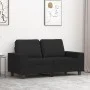 Sofá de 2 plazas de tela negro 120 cm by , Sofas - Ref: Foro24-359387, Price: 228,05 €, Discount: %