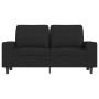 Zweiplätziges schwarzes Stoffsofa, 120 cm. von , Sofas - Ref: Foro24-359387, Preis: 240,15 €, Rabatt: %