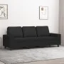 Dreisitzer-Sofa aus schwarzem Stoff, 180 cm. von , Sofas - Ref: Foro24-359403, Preis: 279,47 €, Rabatt: %