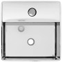 Washbasin with tap hole 38x30x11.5 cm ceramic silver by vidaXL, Sinks - Ref: Foro24-143487, Price: 62,12 €, Discount: %
