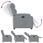 Hellgrauer Stoff-Liegesessel von , Sessel - Ref: Foro24-373462, Preis: 251,60 €, Rabatt: %