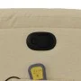 Cremefarbener Stoff-Massagestuhl mit Liegefunktion von , Sessel - Ref: Foro24-373483, Preis: 263,50 €, Rabatt: %