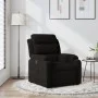 Sillón reclinable de terciopelo negro de , Sillones - Ref: Foro24-373506, Precio: 193,52 €, Descuento: %