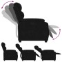 Sillón reclinable de terciopelo negro by , Armchairs - Ref: Foro24-373506, Price: 204,48 €, Discount: %