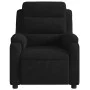 Sillón reclinable de terciopelo negro de , Sillones - Ref: Foro24-373506, Precio: 193,52 €, Descuento: %