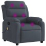 Sillón de masaje reclinable de terciopelo gris oscuro by , Armchairs - Ref: Foro24-373512, Price: 252,78 €, Discount: %