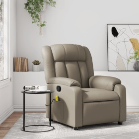 Massage-Sessel, verstellbar, aus Kunstleder in Capuccino-Farbe. von , Sessel - Ref: Foro24-373573, Preis: 230,02 €, Rabatt: %