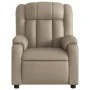 Sillón de masaje reclinable cuero sintético color capuchino de , Sillones - Ref: Foro24-373573, Precio: 226,65 €, Descuento: %
