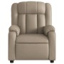Sillón de masaje reclinable cuero sintético color capuchino by , Armchairs - Ref: Foro24-373573, Price: 230,02 €, Discount: %