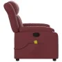Massage-Sessel, verstellbar, aus Kunstleder in Weinrot. von , Sessel - Ref: Foro24-373571, Preis: 206,16 €, Rabatt: %