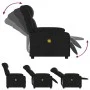 Sillón de masaje reclinable cuero sintético negro by , Armchairs - Ref: Foro24-373567, Price: 224,01 €, Discount: %