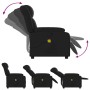 Sillón de masaje reclinable cuero sintético negro by , Armchairs - Ref: Foro24-373567, Price: 224,21 €, Discount: %