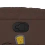 Massage-Sessel mit verstellbarer Rückenlehne aus braunem Kunstleder. von , Sessel - Ref: Foro24-374142, Preis: 254,44 €, Raba...