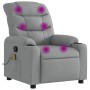 Leicht grauer Stoff-Massage-Fernsehsessel von , Sessel - Ref: Foro24-374156, Preis: 270,41 €, Rabatt: %