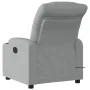 Sillón reclinable de masaje de tela gris claro by , Armchairs - Ref: Foro24-374156, Price: 265,53 €, Discount: %