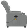 Leicht grauer Stoff-Massage-Fernsehsessel von , Sessel - Ref: Foro24-374156, Preis: 270,41 €, Rabatt: %