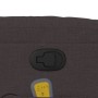 Dunkelbraunes Stoff-Massage-Sessel mit Liegefunktion von , Sessel - Ref: Foro24-374161, Preis: 275,17 €, Rabatt: %