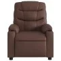 Brauner Kunstleder-Fernsehsessel von , Sessel - Ref: Foro24-374135, Preis: 254,39 €, Rabatt: %