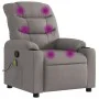 Ruhesessel mit grau-taupefarbenem Stoffbezug und Massagefunktion von , Sessel - Ref: Foro24-374163, Preis: 245,62 €, Rabatt: %
