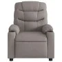 Ruhesessel mit grau-taupefarbenem Stoffbezug und Massagefunktion von , Sessel - Ref: Foro24-374163, Preis: 245,62 €, Rabatt: %
