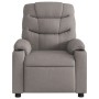 Sillón de masaje reclinable de tela gris taupé by , Armchairs - Ref: Foro24-374163, Price: 249,67 €, Discount: %