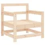 Gartenmöbel 2 Stück Massivholz Kiefer Sofas von , Modulare Sofas für den Außenbereich - Ref: Foro24-825492, Preis: 91,02 €, R...