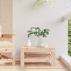 Taburete de jardín madera maciza de pino by , Modular outdoor sofas - Ref: Foro24-825618, Price: 51,72 €, Discount: %