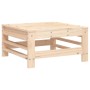 Massiver Gartenhocker aus Kiefernholz von , Modulare Sofas für den Außenbereich - Ref: Foro24-825618, Preis: 51,72 €, Rabatt: %
