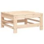 Massiver Gartenhocker aus Kiefernholz von , Modulare Sofas für den Außenbereich - Ref: Foro24-825618, Preis: 51,03 €, Rabatt: %