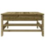 Taburete de jardín madera de pino impregnada by , Modular outdoor sofas - Ref: Foro24-825624, Price: 53,60 €, Discount: %
