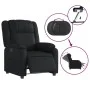 Sillón reclinable eléctrico de cuero sintético negro by , Armchairs - Ref: Foro24-3205136, Price: 282,40 €, Discount: %