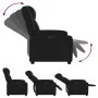 Sillón reclinable eléctrico de cuero sintético negro by , Armchairs - Ref: Foro24-3205136, Price: 282,40 €, Discount: %