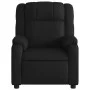 Sillón reclinable eléctrico de cuero sintético negro by , Armchairs - Ref: Foro24-3205136, Price: 282,40 €, Discount: %