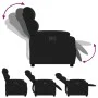 Sillón reclinable eléctrico de tela negro de , Sillones - Ref: Foro24-3204958, Precio: 263,76 €, Descuento: %
