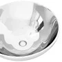 Washbasin 32.5x14 cm silver ceramic by vidaXL, Sinks - Ref: Foro24-143483, Price: 62,07 €, Discount: %