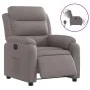 Elektrischer Relaxsessel aus grauem Taupe-Stoff. von , Sessel - Ref: Foro24-3204964, Preis: 283,22 €, Rabatt: %