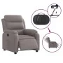 Elektrischer Relaxsessel aus grauem Taupe-Stoff. von , Sessel - Ref: Foro24-3204964, Preis: 283,22 €, Rabatt: %