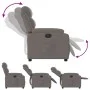 Elektrischer Relaxsessel aus grauem Taupe-Stoff. von , Sessel - Ref: Foro24-3204964, Preis: 283,22 €, Rabatt: %