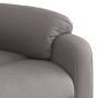 Sillón reclinable eléctrico tela gris taupé by , Armchairs - Ref: Foro24-3204964, Price: 242,98 €, Discount: %