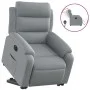 Elektrischer verstellbarer Aufstehsessel aus hellem grauem Stoff. von , Sessel - Ref: Foro24-3205004, Preis: 378,55 €, Rabatt: %