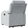 Sillón eléctrico reclinable elevable de tela gris claro by , Armchairs - Ref: Foro24-3205004, Price: 346,57 €, Discount: %