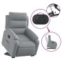 Sillón eléctrico reclinable elevable de tela gris claro by , Armchairs - Ref: Foro24-3205004, Price: 346,57 €, Discount: %
