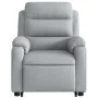 Sillón eléctrico reclinable elevable de tela gris claro by , Armchairs - Ref: Foro24-3205004, Price: 371,03 €, Discount: %
