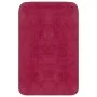 Conjunto de alfombrillas de baño de tela 2 piezas fucsia de vidaXL, Alfombras y esterillas de baño - Ref: Foro24-133234, Prec...