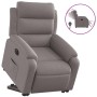 Sillón eléctrico reclinable elevable de tela gris taupe by , Armchairs - Ref: Foro24-3205012, Price: 314,03 €, Discount: %