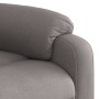 Sillón eléctrico reclinable elevable de tela gris taupe by , Armchairs - Ref: Foro24-3205012, Price: 314,03 €, Discount: %
